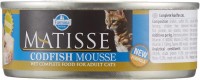 Фото - Корм для кішок Farmina Matisse Adult Codfish Mousse 85 g 