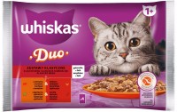 Karma dla kotów Whiskas Duo Meaty Combos in Jelly  4 pcs