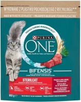 Корм для кішок Purina ONE Sterilized Beef  800 g