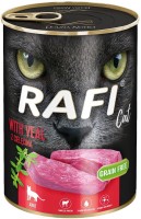 Karma dla kotów Rafi Cat Canned with Veal 400 g 
