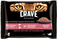 Karma dla kotów Crave Adult Salmon/Chicken Pouch 4 pcs 
