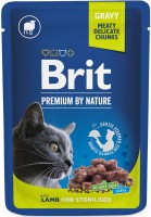 Karma dla kotów Brit Premium Pouch Sterilised Lamb 100 g 