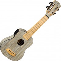 Gitara Cascha Soprano Ukulele Bamboo Graphite with Pickup System 