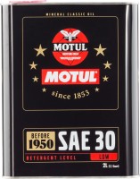 Zdjęcia - Olej silnikowy Motul Classic Oil 30 2L 2 l