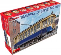 Model do sklejania (modelarstwo) MiniArt Tramway X Series Mid Type (1:35) 