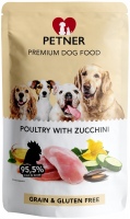 Karm dla psów Petner Premium Mini Poultry/Zucchini Pouch 500 g 1 szt.