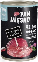 Karm dla psów PAN MIESKO Adult Pork with Wild Boar 400 g 1 szt.