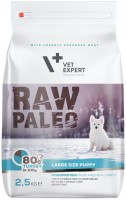 Karm dla psów VetExpert Raw Paleo Puppy Large Turkey 2.5 kg