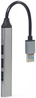 Кардридер / USB-хаб Gembird UHB-U3P1U2P3-02 