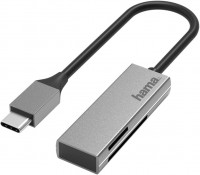 Кардридер / USB-хаб Hama H-200131 