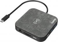 Кардридер / USB-хаб Hama H-200134 