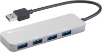 Zdjęcia - Czytnik kart pamięci / hub USB Sandberg USB 3.0 Hub 4 ports SAVER 