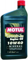 Zdjęcia - Olej silnikowy Motul Break-In Engine Oil 10W-40 1L 1 l