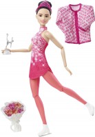 Лялька Barbie Winter Sports Ice Skater Brunette HHY27 