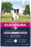 Фото - Корм для собак Eukanuba Puppy Small/Medium Breed Lamb 2.5 кг