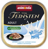 Karma dla kotów Animonda Adult Vom Feinsten Rabbit in Cream Sauce 100 g 