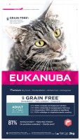 Karma dla kotów Eukanuba Adult Grain Free Salmon 2 kg 
