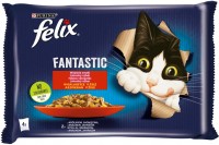 Фото - Корм для кішок Felix Fantastic Flavors Rabbit/Lamb in Jelly 4 pcs 