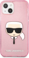 Etui Karl Lagerfeld Glitter Karl's Head for iPhone 13 Pro Max 