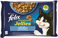 Корм для кішок Felix Sensations Jellies Fish 4 pcs 