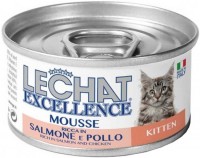 Zdjęcia - Karma dla kotów Monge LeChat Excellence Kitten Salmon 85 g 
