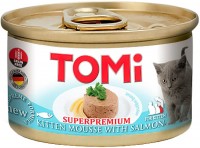 Фото - Корм для кішок TOMi Can Kitten Salmon 85 g 