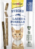 Zdjęcia - Karma dla kotów GimCat Sticks Salmon/Trout 20 g 