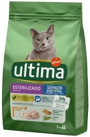 Karma dla kotów Ultima Senior Sterilised Chicken 3 kg 