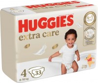 Підгузки Huggies Extra Care 4 / 33 pcs 