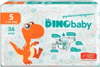 Zdjęcia - Pielucha Dino Baby Diapers 5 / 36 pcs 