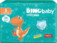 Zdjęcia - Pielucha Dino Baby Pants 5 / 34 pcs 