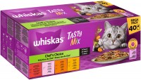 Zdjęcia - Karma dla kotów Whiskas Tasty Mix Chef's Choice in Gravy  40 pcs