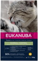 Корм для кішок Eukanuba Adult Hairball Control  10 kg