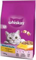 Karma dla kotów Whiskas Sterilized Chicken  1.75 kg