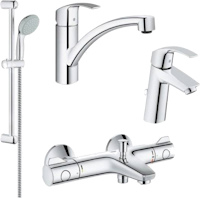 Zdjęcia - Zestaw baterii do łazienki Grohe Grohtherm 1000 345534 