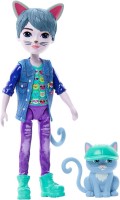 Lalka Enchantimals Cole Cat and Claw HNT59 