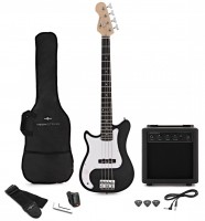 Zdjęcia - Gitara Gear4music VISIONSTRING 3/4 Left Handed Bass Guitar Pack 