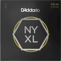 Фото - Струни DAddario NYXL Nickel Wound 9-46 (3-Pack) 