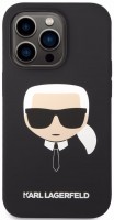 Чохол Karl Lagerfeld Saffiano Karl's Head Patch for iPhone 14 Pro 