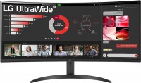Monitor LG UltraWide 34WR50QC 34 "  czarny