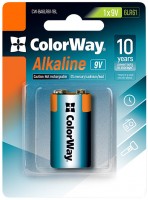 Фото - Акумулятор / батарейка ColorWay Alkaline Power 1xKrona 