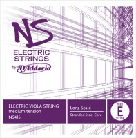 Struny DAddario NS Electric Viola High E String Long Scale Medium 