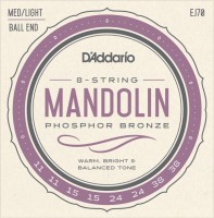 Струни DAddario Phosphor Bronze Mandolin Ball End 11-38 