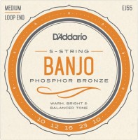 Struny DAddario Phosphor Bronze Banjo 10-23 