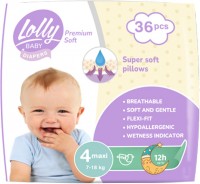 Zdjęcia - Pielucha Lolly Premium Soft Diapers 4 / 36 pcs 