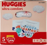 Zdjęcia - Pielucha Huggies Ultra Comfort 5 / 108 pcs 