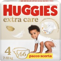 Фото - Підгузки Huggies Extra Care 4 / 66 pcs 