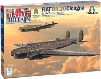 Фото - Збірна модель ITALERI FIAT BR.20 Cicogna (1:72) 