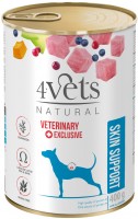 Karm dla psów 4Vets Natural Skin Support Canned 400 g 1 szt.