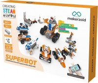Zdjęcia - Klocki Makerzoid Superbot Educational Building Blocks MKZ-ID-SPB 